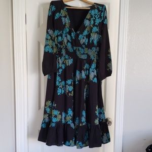 Wrap top dress